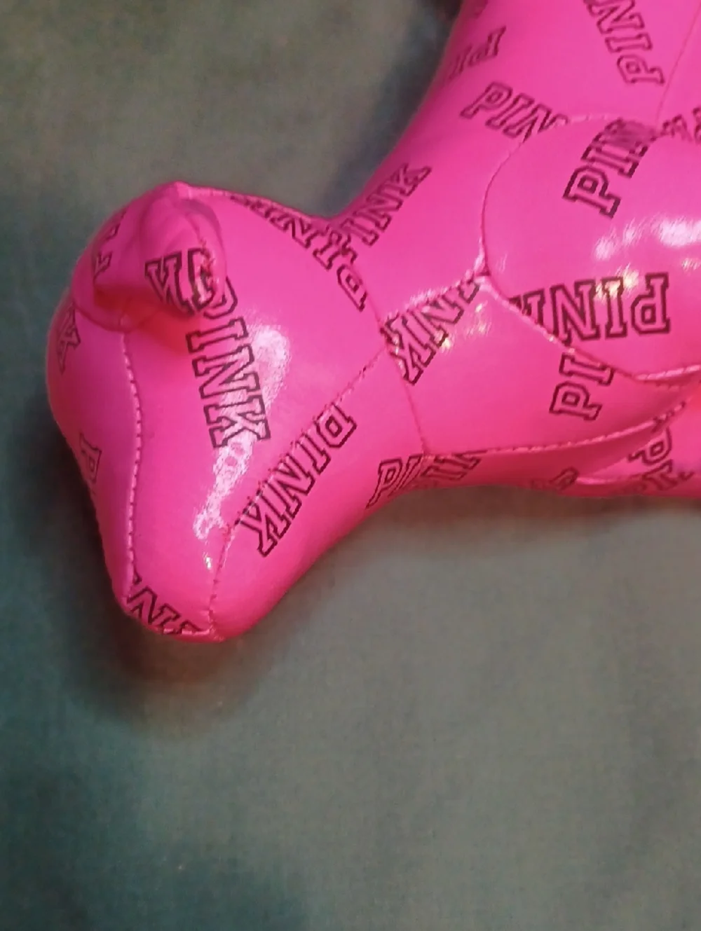 PINK Victoria's Secret Hot Pink Logo Plush